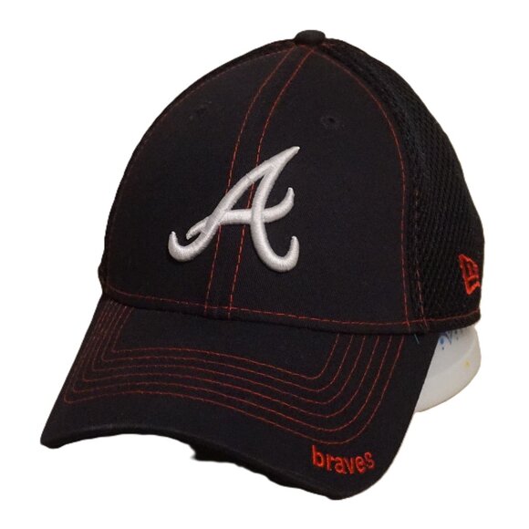 New Era 39 Thirty Atlanta Braves Men’s Fitted Hat Med/Large - Picture 1 of 9